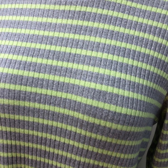 5/$20 American EAGLE super‎ soft striped ribbed top - Picture 2 of 8